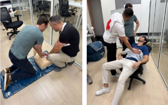 Invigo Team Completes First Aid Training as Part of CSR Initiative in collaboration with the Lebanese Red Cross